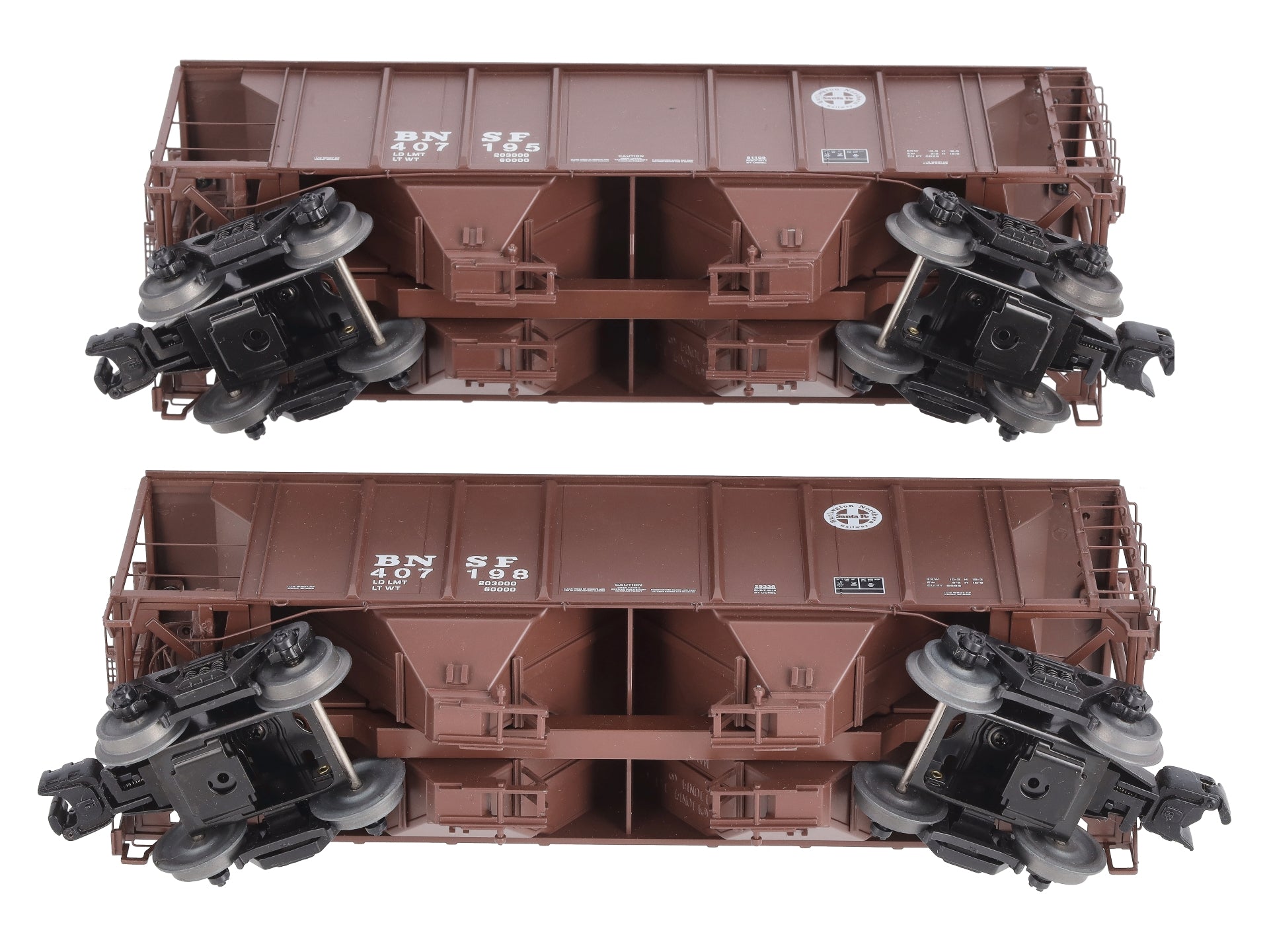 Lionel 6-27094 O BNSF PS-2 Hoppers (Set of 2)