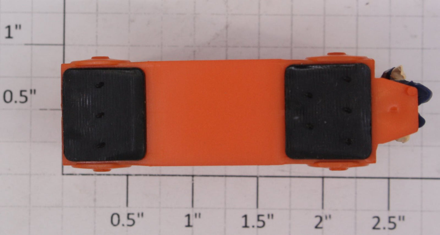 Lionel 14236-26 Orange Baggage Truck with Operator
