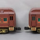 Lionel 6-85009 O Pennsylvania 18" Passenger Car Set #1524/1526 (Pack of 2)
