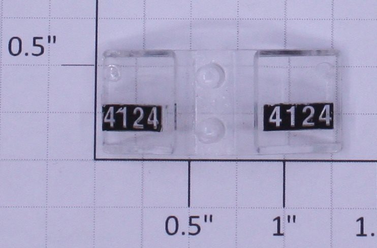 Lionel 18514-17 #4124 GP-7 Number Board and Lens Insert