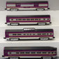 Williams 43060 O Gauge ACL 60 Ft. Aluminum Streamlined 4-Car Passenger Set