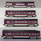 Williams 43060 O Gauge ACL 60 Ft. Aluminum Streamlined 4-Car Passenger Set