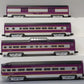 Williams 43060 O Gauge ACL 60 Ft. Aluminum Streamlined 4-Car Passenger Set