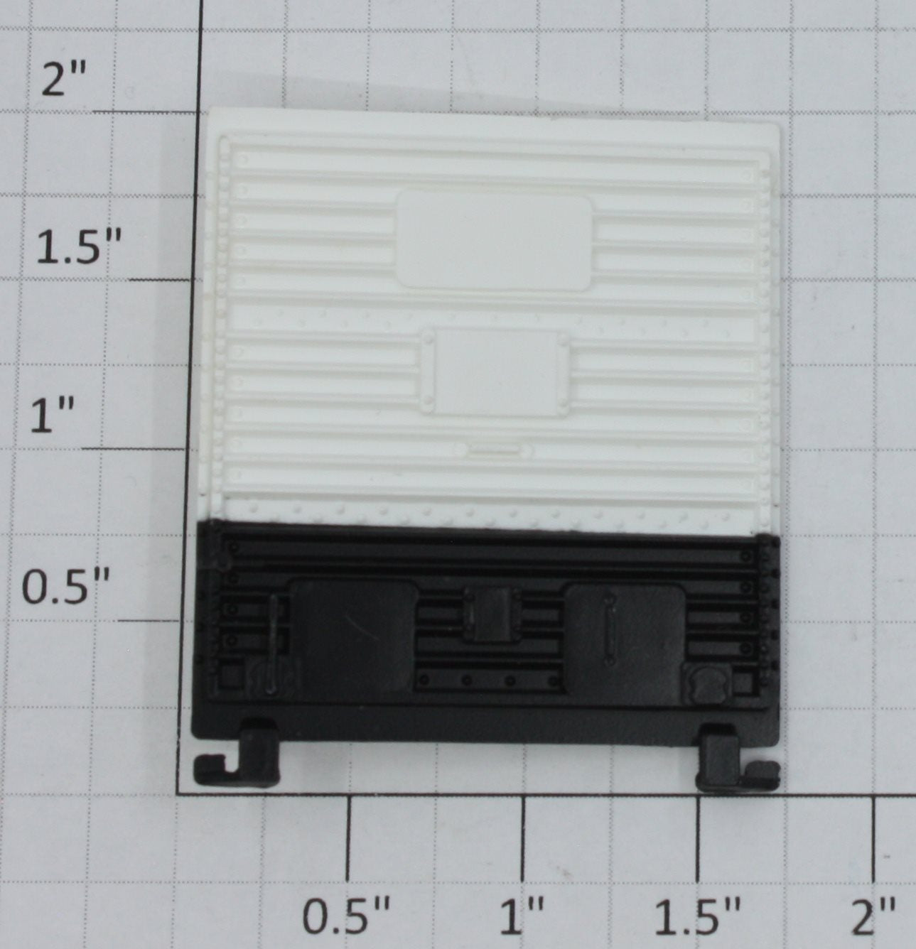 Lionel 19952-14 Black and White Multi-Panel Boxcar Door with Guides
