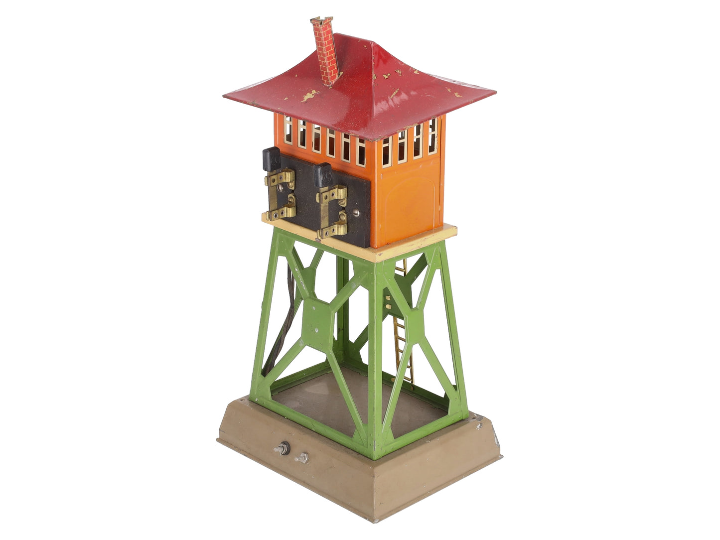 Lionel 438 Vintage O Prewar Tinplate Signal Tower VG