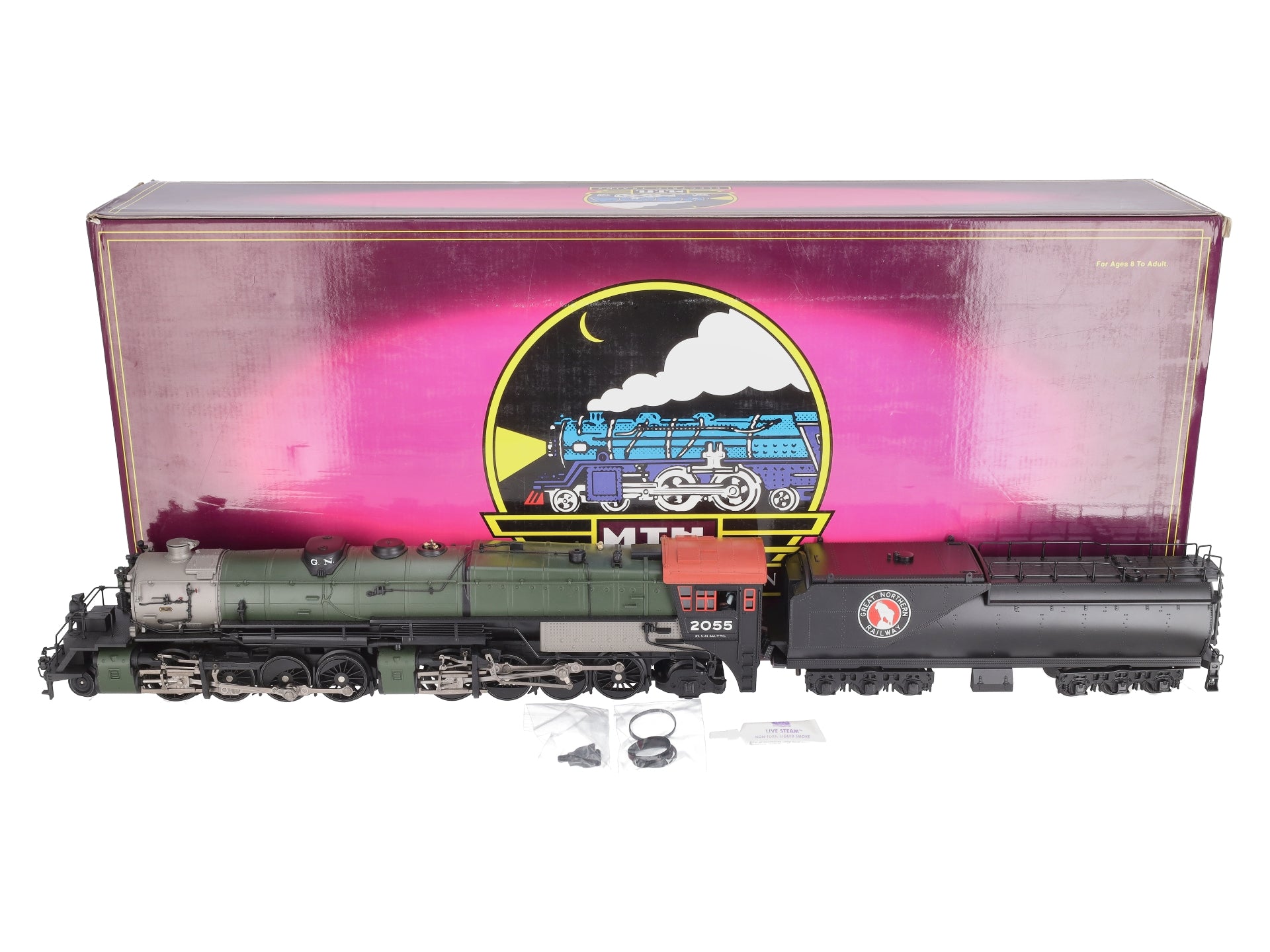 HO Brass PFM - Tenshodo GN - Great Northern 2-8-8-0 Class N