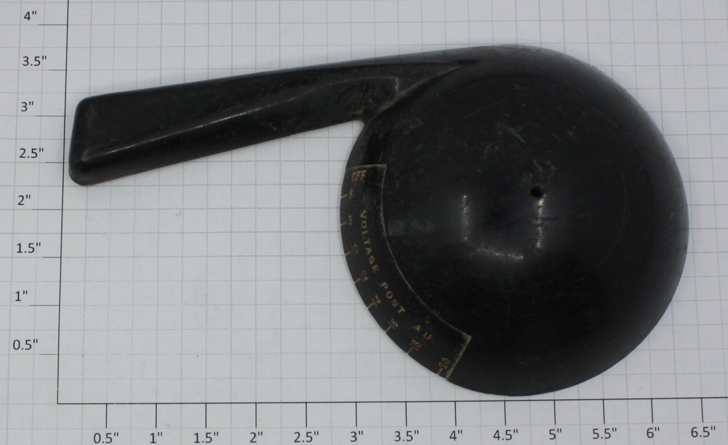 Lionel ZW-96 O Gauge Right Hand Outer Dial Assembly with White Lettering