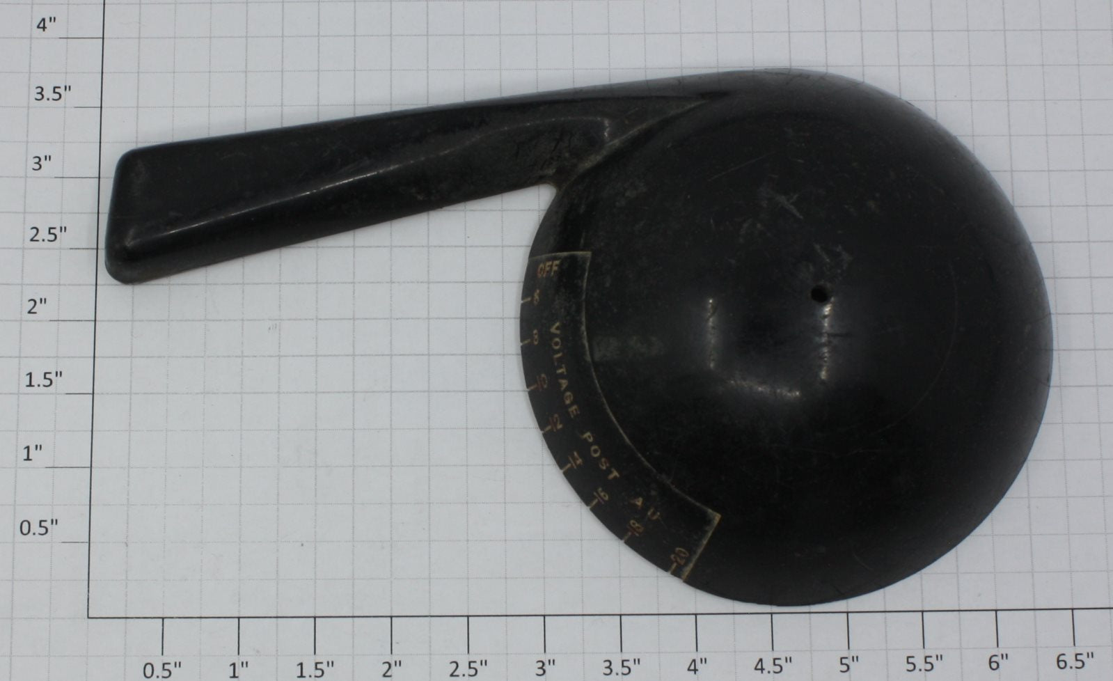 Lionel ZW-96 O Gauge Right Hand Outer Dial Assembly with White Lettering