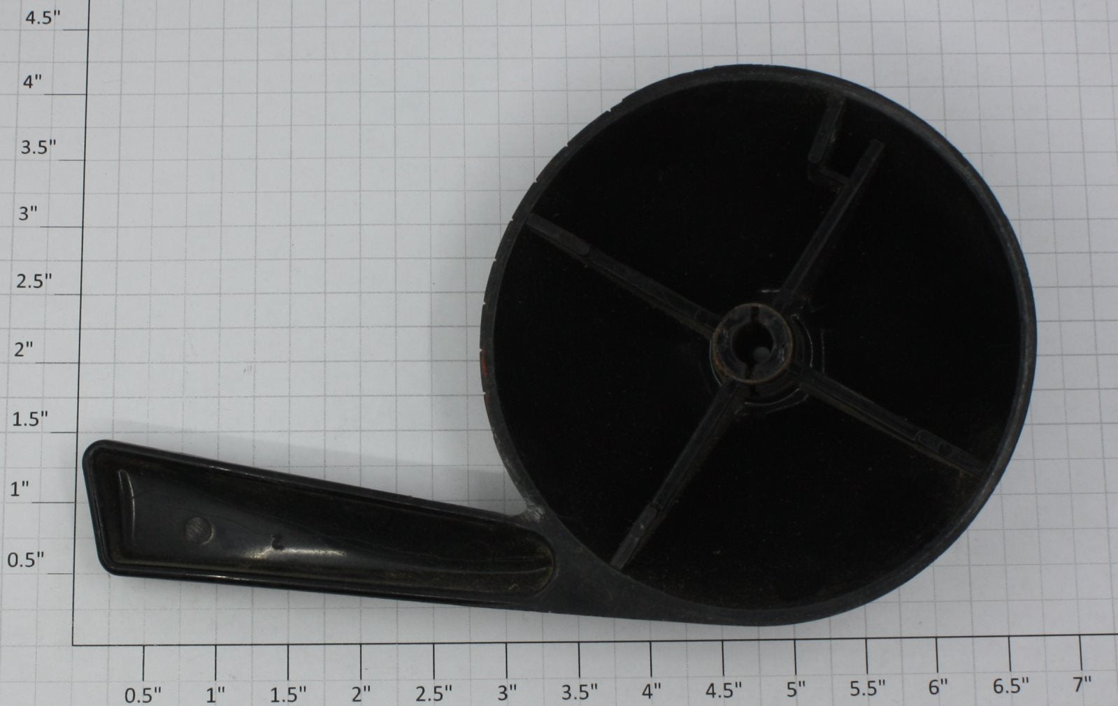 Lionel ZW-96 O Gauge Right Hand Outer Dial Assembly with White Lettering