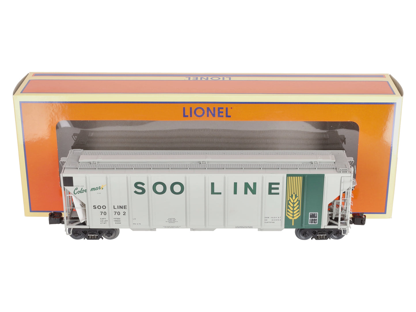 Lionel 6-27456 Soo Line PS-2 CD Hopper
