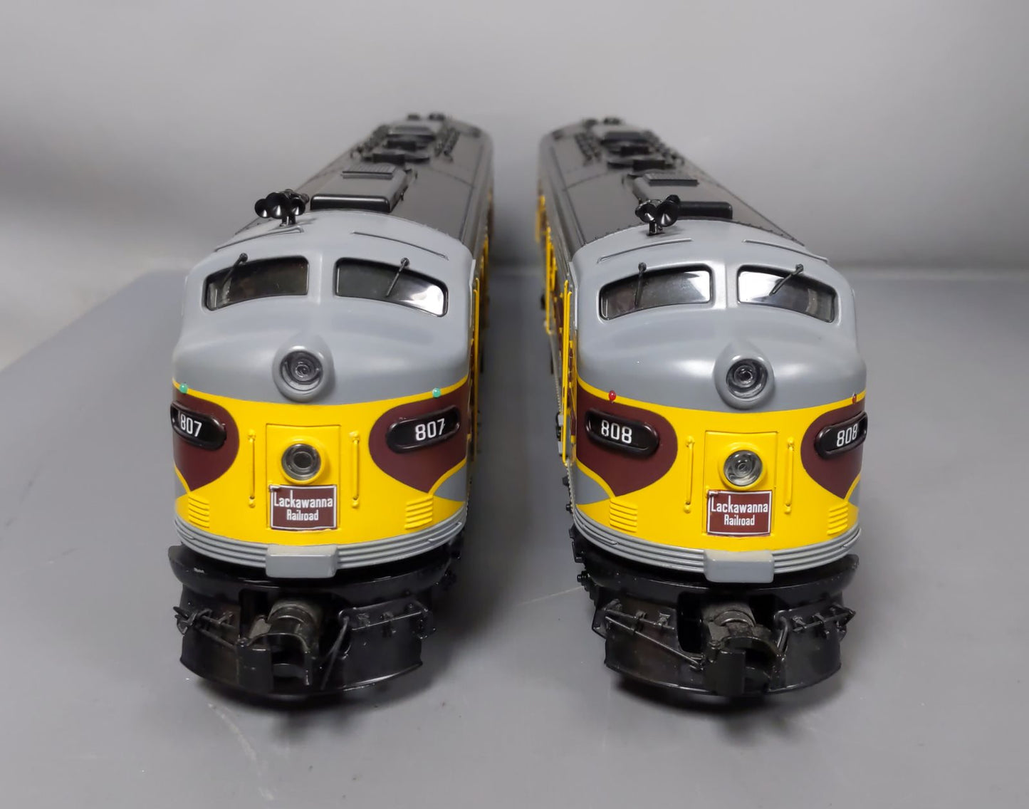 MTH 20-2893-1 Lackawanna E-8 ABA Diesel Engine Set w/PS 2.0 #807/808