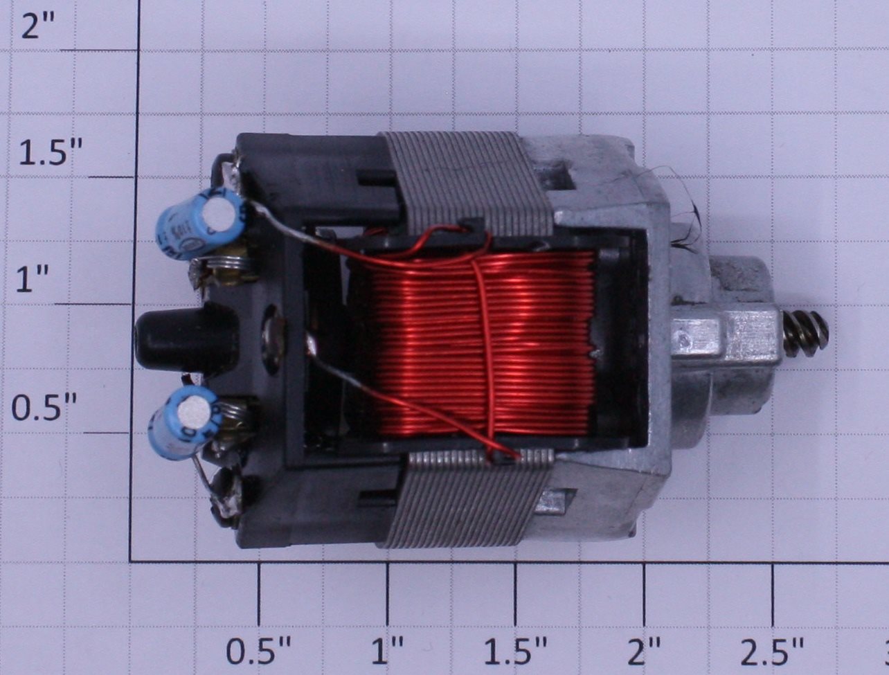Lionel 38332-150 AC Motor With Capacitors Sub For 2028-100
