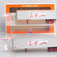 Lionel 6-84884 O Louisville & Nashville 40' Trailer (Pack of 2)
