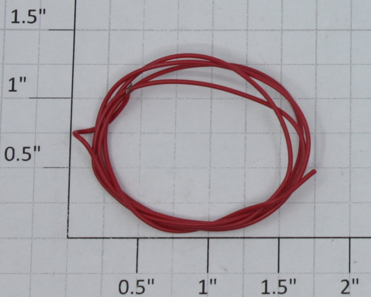 K-Line K0121-REW Light Socket 19" Long Red Wire