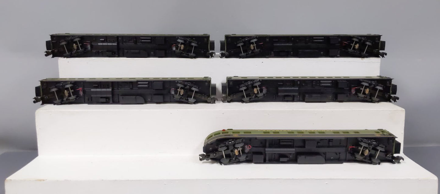 MTH 20-6574 O Canadian National 70' Streamlined Passenger Car Set (Set of 5) LN/Box