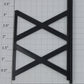K-Line K0121-SS One Piece Black Side Structure