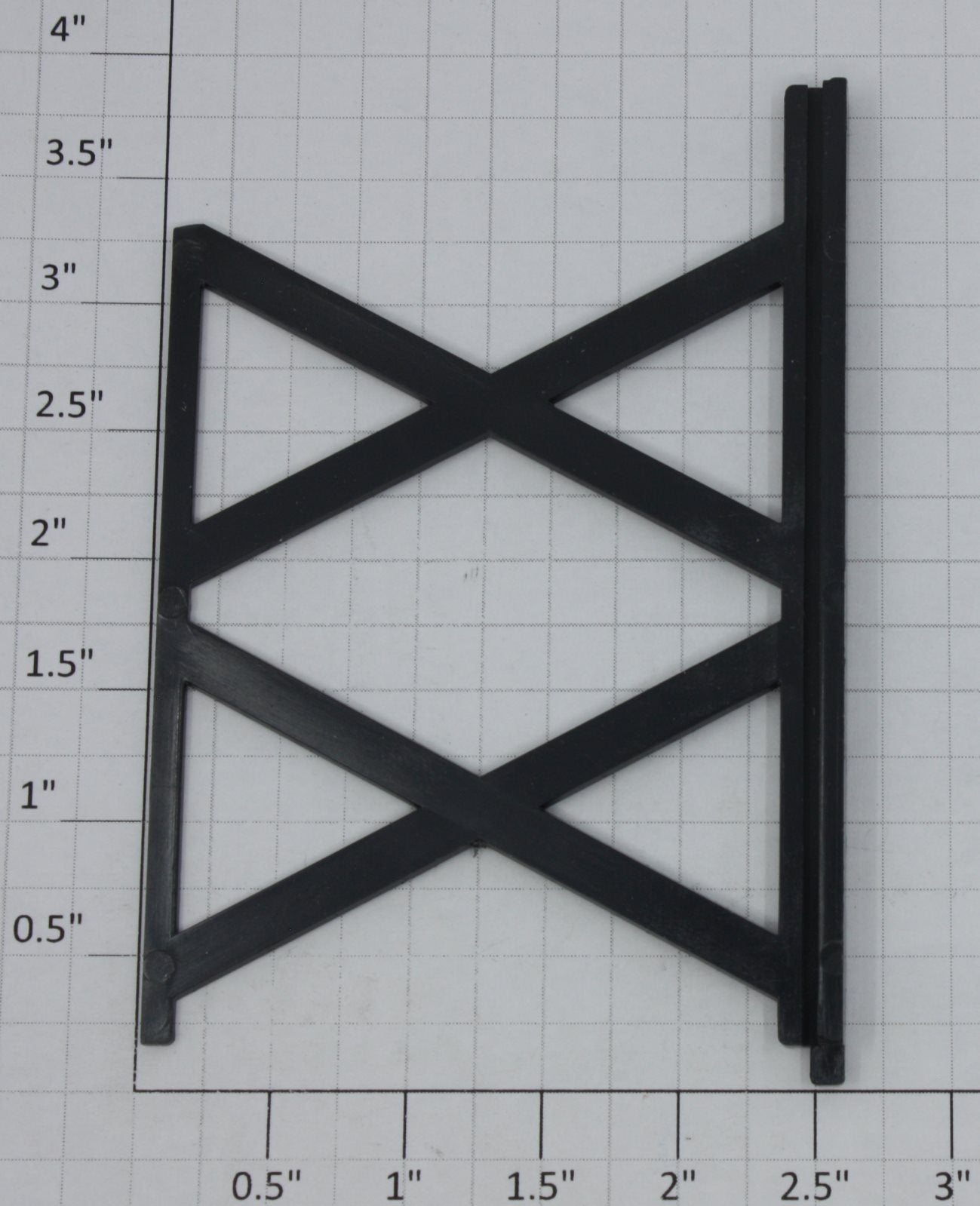 K-Line K0121-SS One Piece Black Side Structure