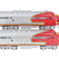 MTH 20-2151-1 O Gauge Santa Fe F3 AA Diesel Engine Set #20/21 w/PS1 LN/Box