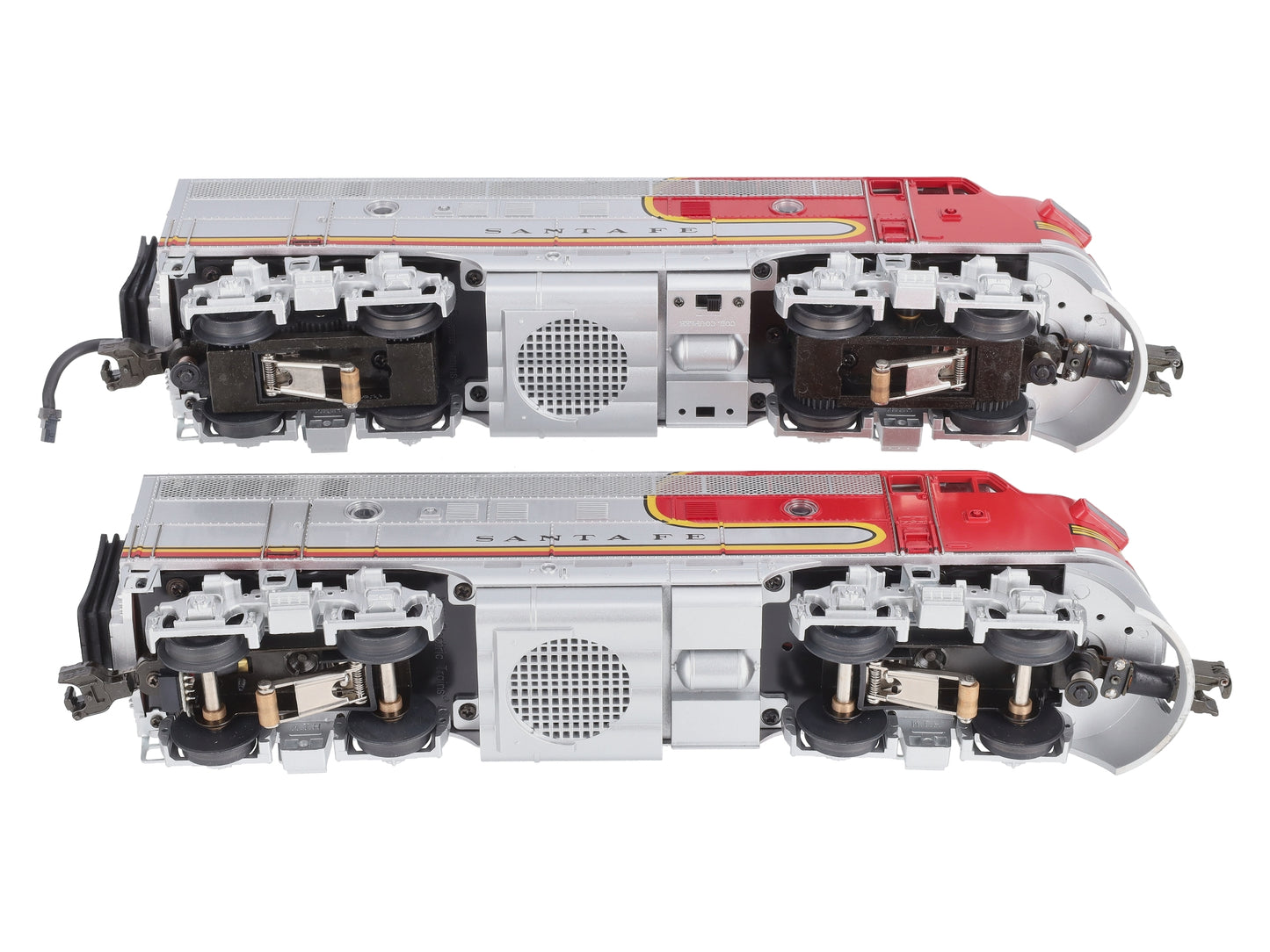 MTH 20-2151-1 O Gauge Santa Fe F3 AA Diesel Engine Set #20/21 w/PS1 LN/Box
