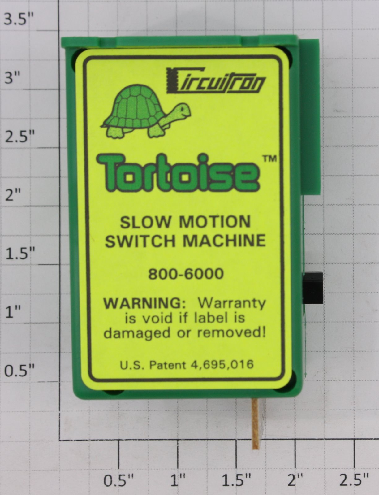 Circuitron 800-6012 HO Tortoise Slow Motion Switch Machine w/o Wires (Box of 12)