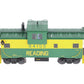 K-Line K613-1932 O Gauge Reading Extented Vision Scale Smoking Caboose #94105 LN/Box