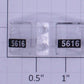 Lionel 18879-17 #5616 GP-9 Front Number Board and Lens Insert