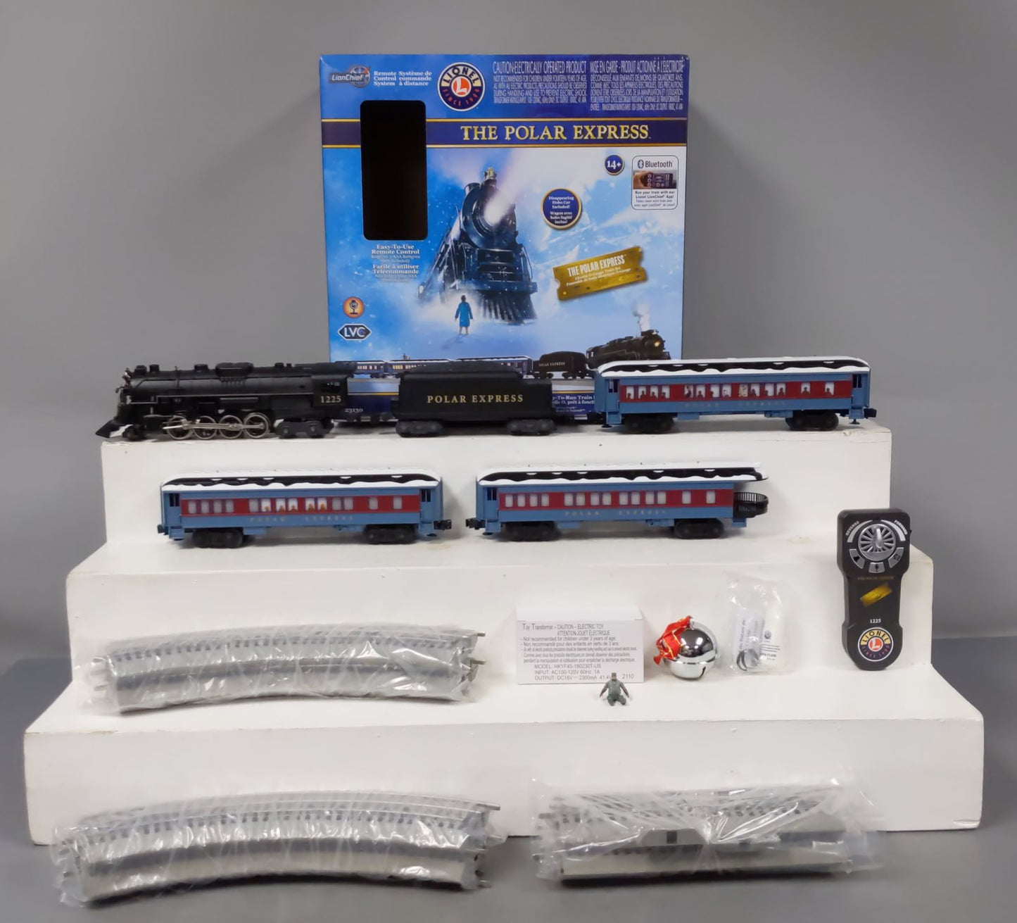 Lionel 2123130 O The Polar Express Lion Chief O Gauge Train Set w/Bluetooth 5.0 EX/Box