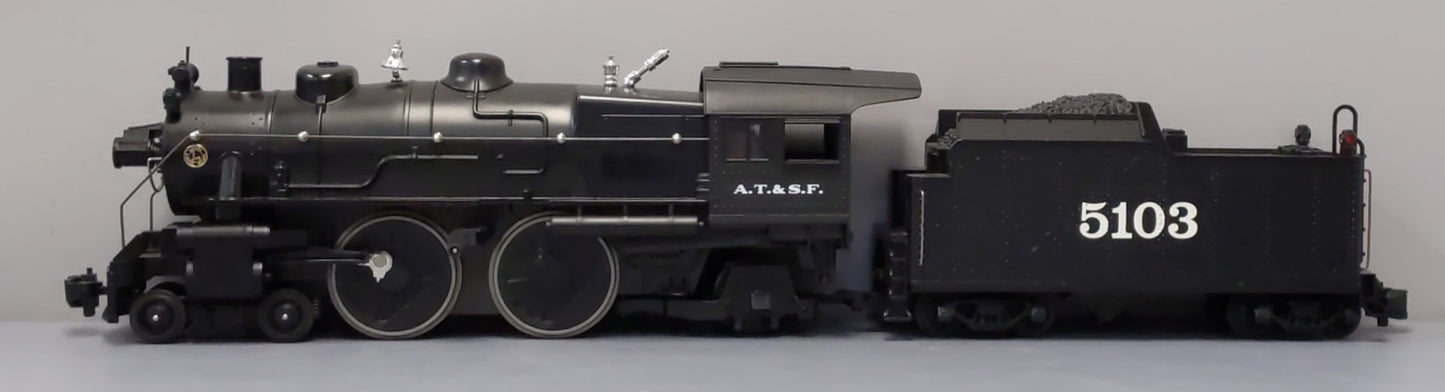 Lionel 8-85103 G Scale AT&SF 4-4-2 Steam Locomotive & Tender LN/Box