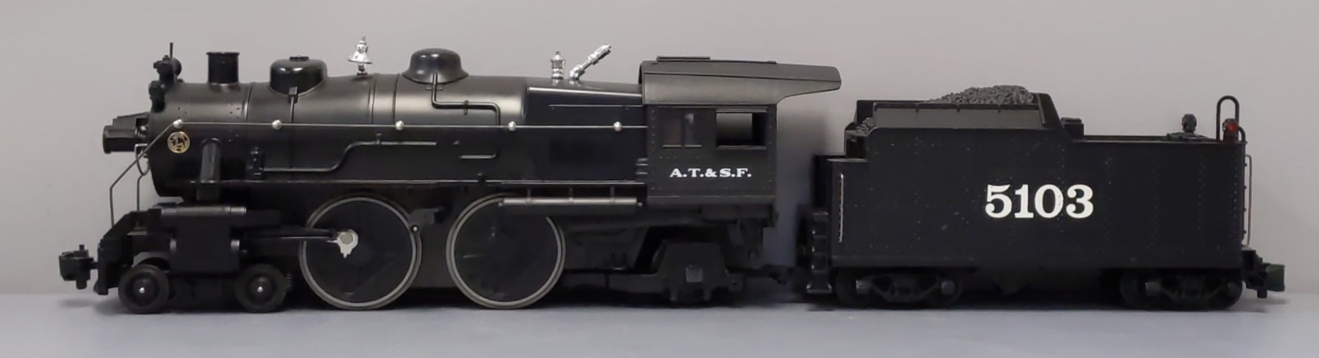 Lionel 8-85103 G Scale AT&SF 4-4-2 Steam Locomotive & Tender LN/Box