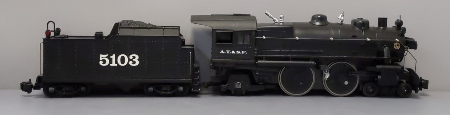 Lionel 8-85103 G Scale AT&SF 4-4-2 Steam Locomotive & Tender LN/Box