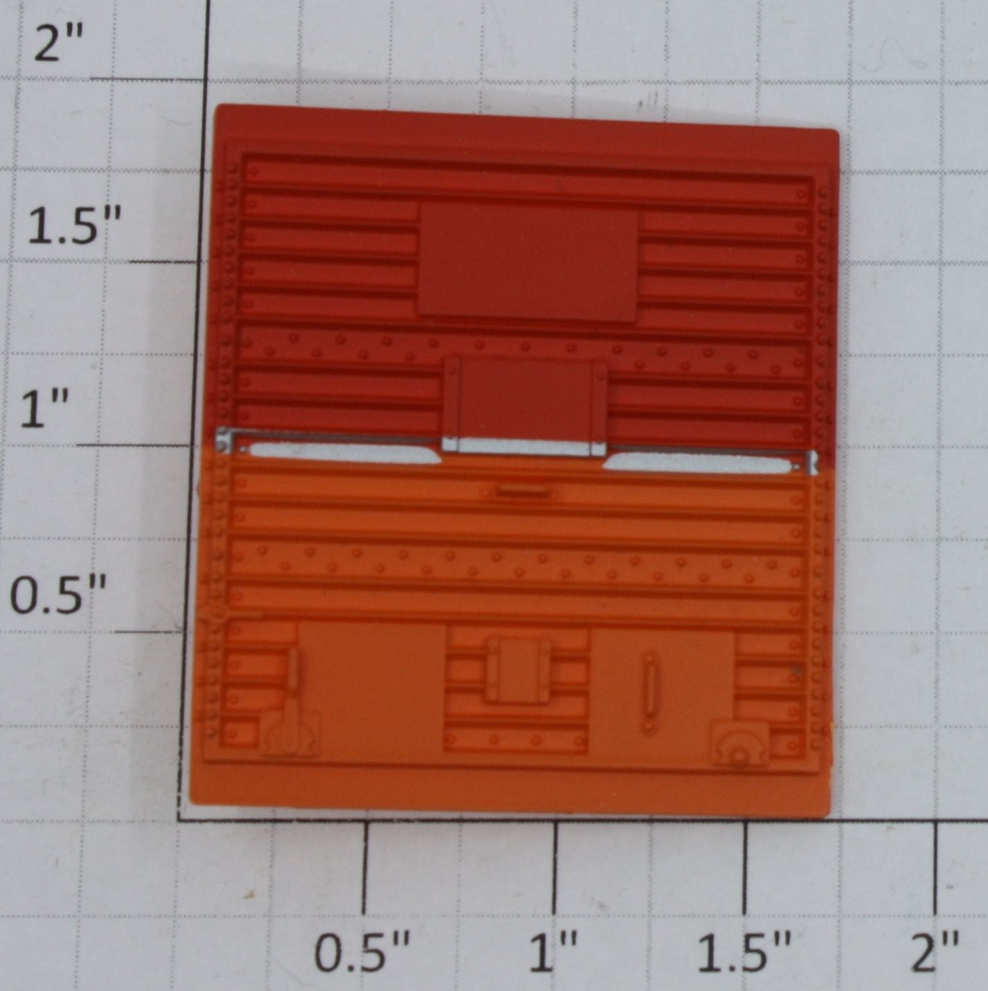 Lionel 12170-17 Orange and Red Southern Pacific Boxcar Door w Silver Stripe