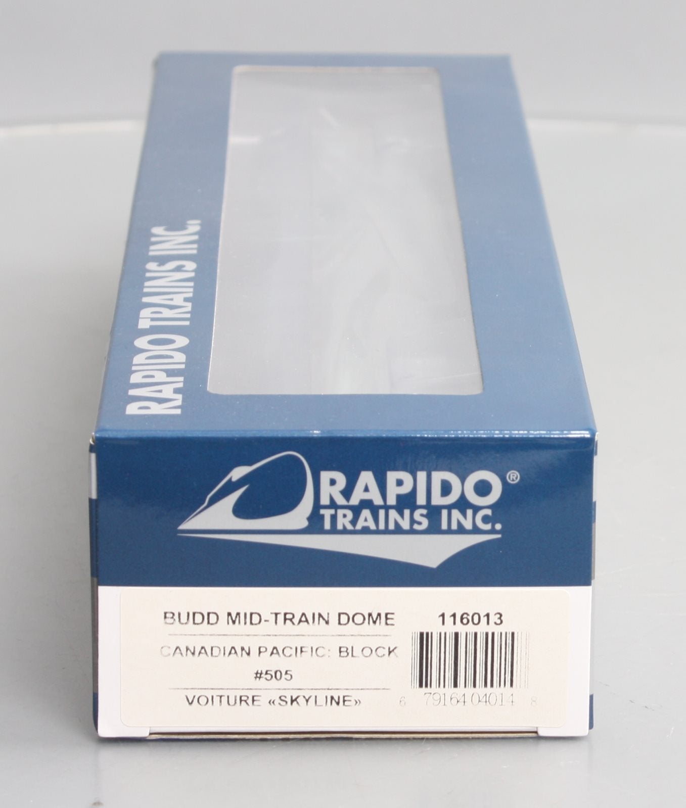 Rapido Trains 116013 HO Canadian Pacific Budd Mid-Train Dome #505