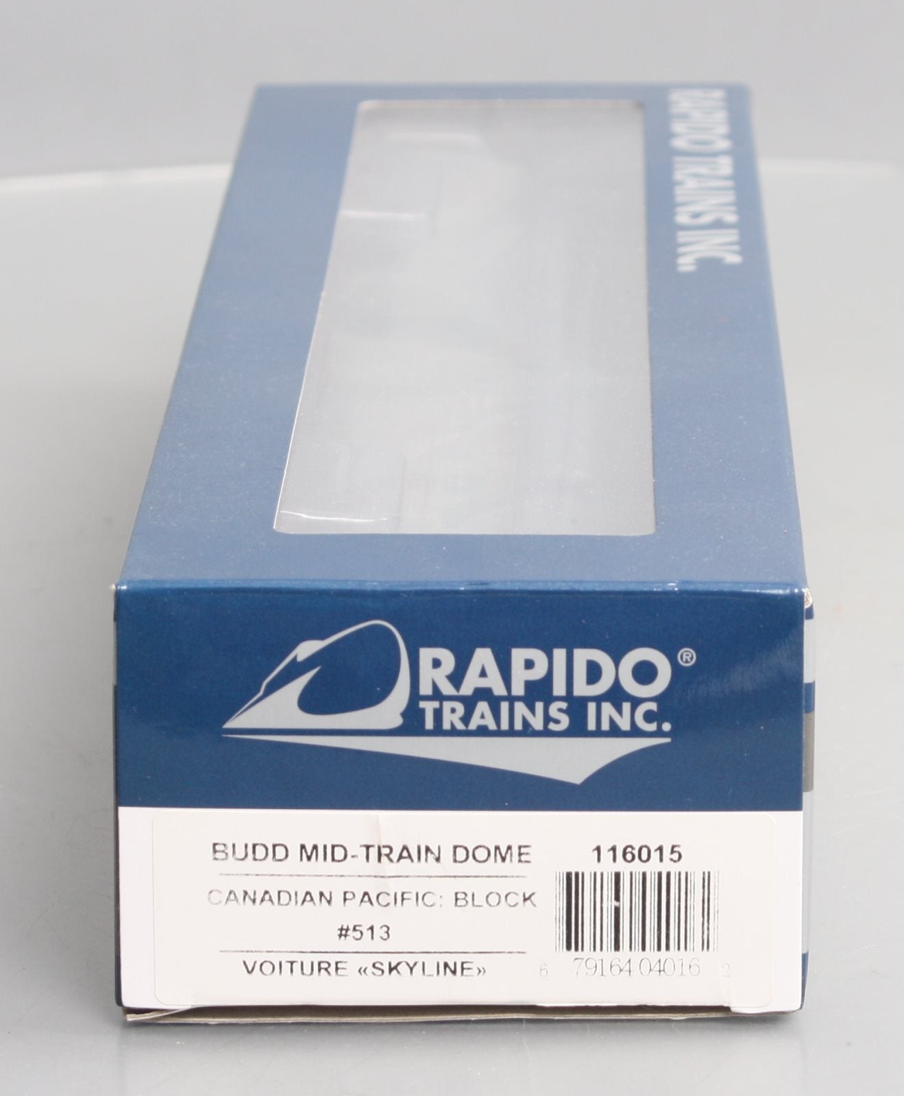 Rapido Trains 116015 HO Canadian Pacific Budd Mid-Train Dome #513