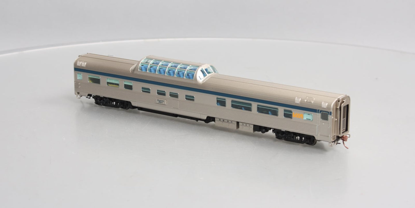 Rapido Trains 116033 HO Via Rail Canada Budd Mid-Train Dome #501