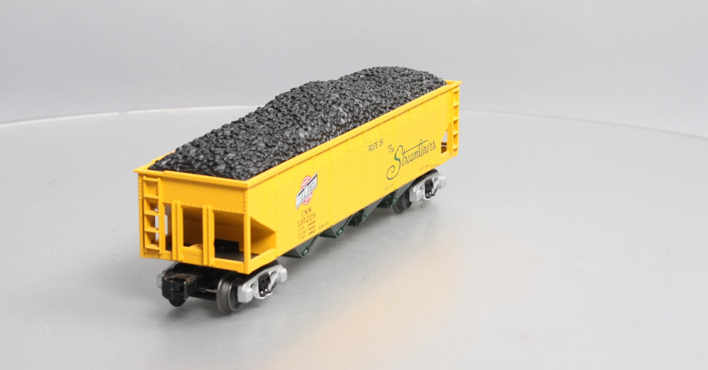 MTH 30-75683 O Chicago North Western RailKing 4-Bay Hopper Car #135229
