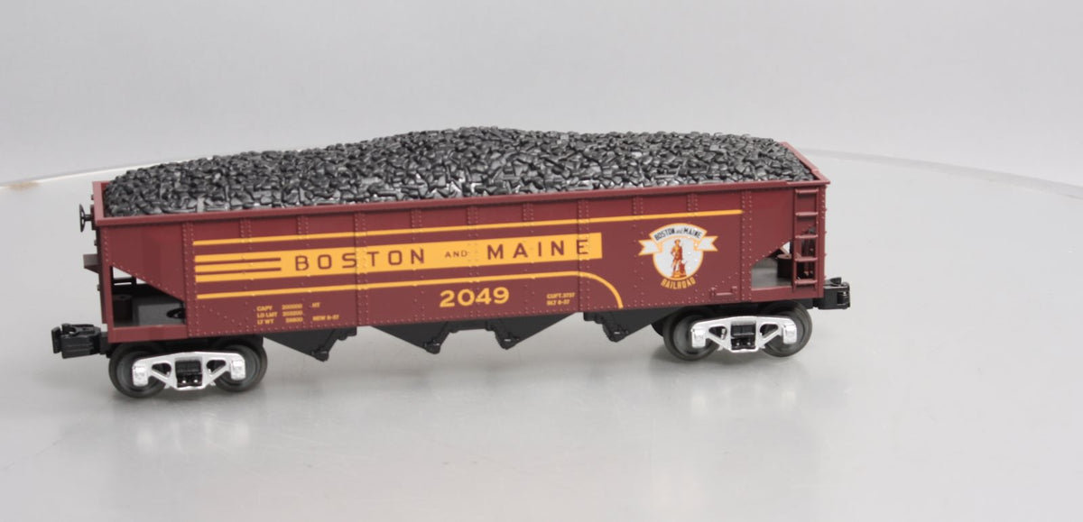 MTH 30-75685 O Boston & Maine 4-Bay Hopper #2049 LN/Box