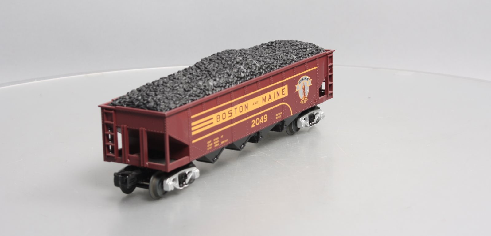 MTH 30-75685 O Boston & Maine 4-Bay Hopper #2049 LN/Box