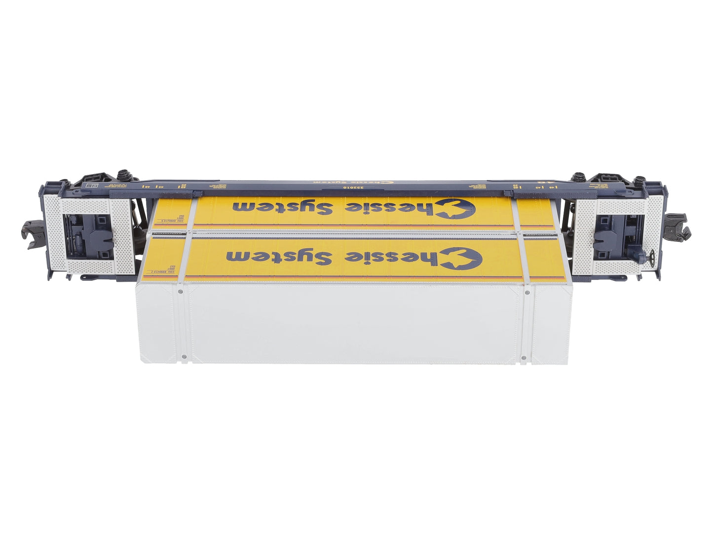 MTH 30-76394 O Gauge Chessie Husky Stack Car #252010