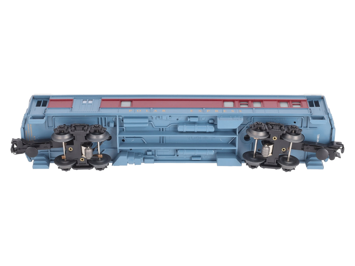 Lionel 6-84600 O The Polar Express Lighted Combination Car w/ Snow Roof