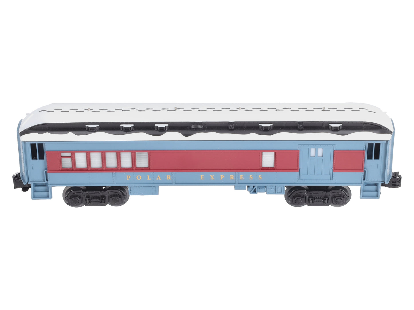 Lionel 6-84600 O The Polar Express Lighted Combination Car w/ Snow Roof