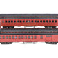 Lionel 2227200 O Boston & Maine Wood Coach/Combine (Set of 2)