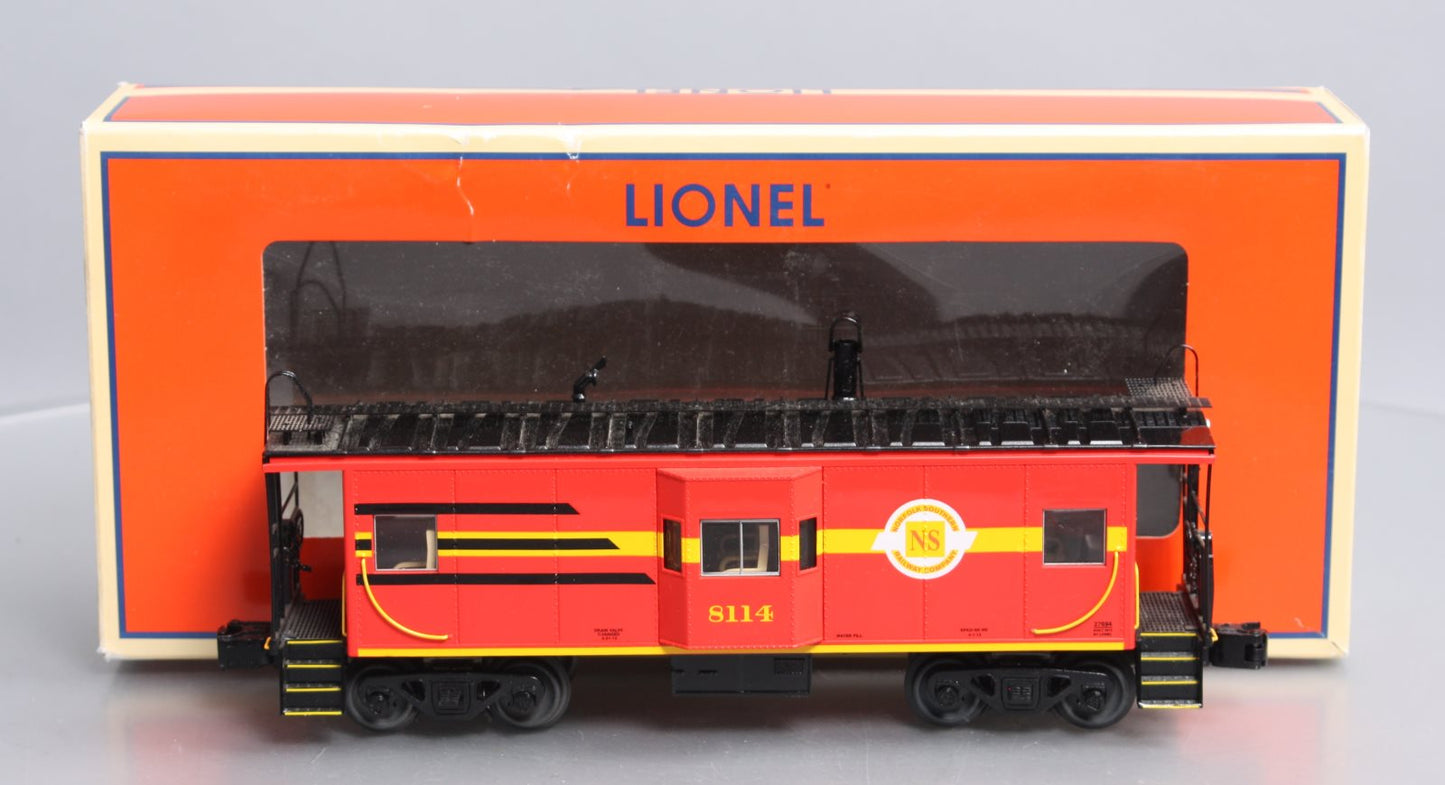 Lionel 6-27694 O Gauge Norfolk Southern NS Heritage Bay Window Caboose #8114