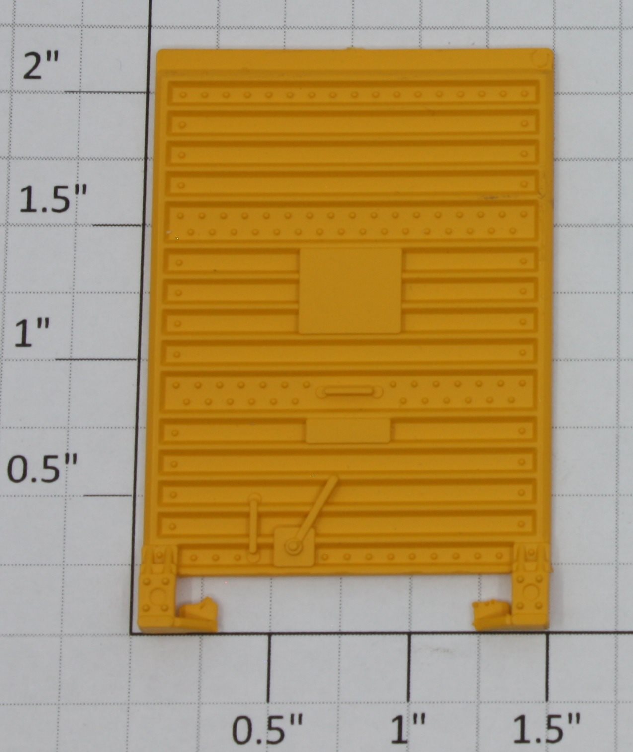 Lionel 17258-14 Yellow Boxcar Door with Guides