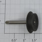 Lionel 8265-561 Steam Oxide Plain Wheel with Flange and Axle