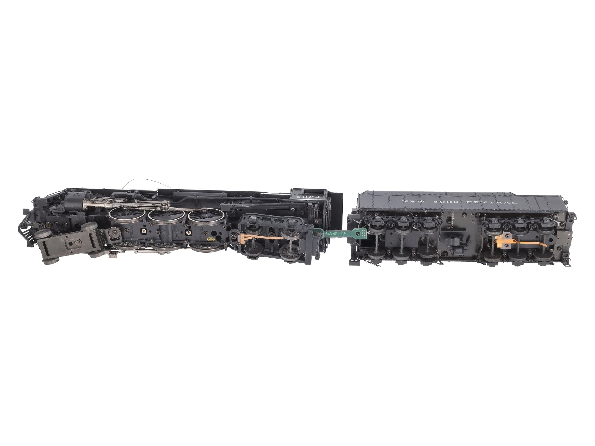 MTH 20-3321-2 NYC 4-6-4 J-1e Hudson Steam Engine w/PS2 #5324 (Scale Wheels)