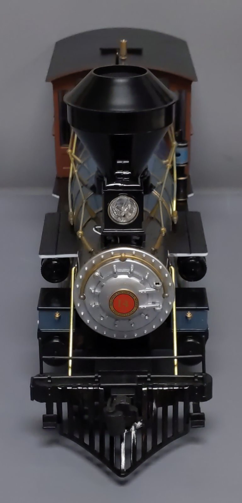 Bachmann 90022 G Scale Gold Rush 4-6-0 Steam Locomotive Train Set EX/Box