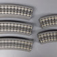MTH O Gauge Straight & Curved RealTrax Track Sections [27] EX