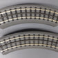 MTH O Gauge Straight & Curved RealTrax Track Sections [27] EX