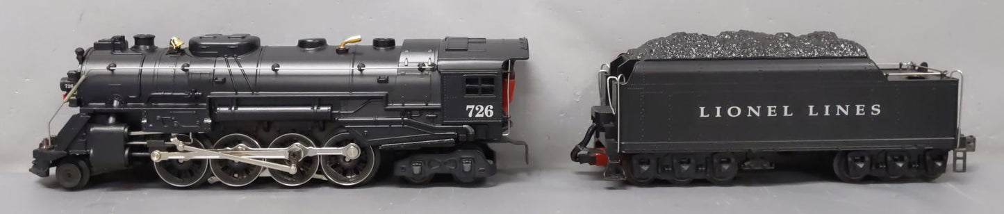 Lionel 6-18053 O Century Club 2-8-4 Berkshire Steam Loco & Tender #726 w/Case LN/Box