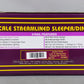 MTH 20-6623 O SP 70' Streamlined Sleeper/Diner Passenger Car Set (Set of 2) EX/Box